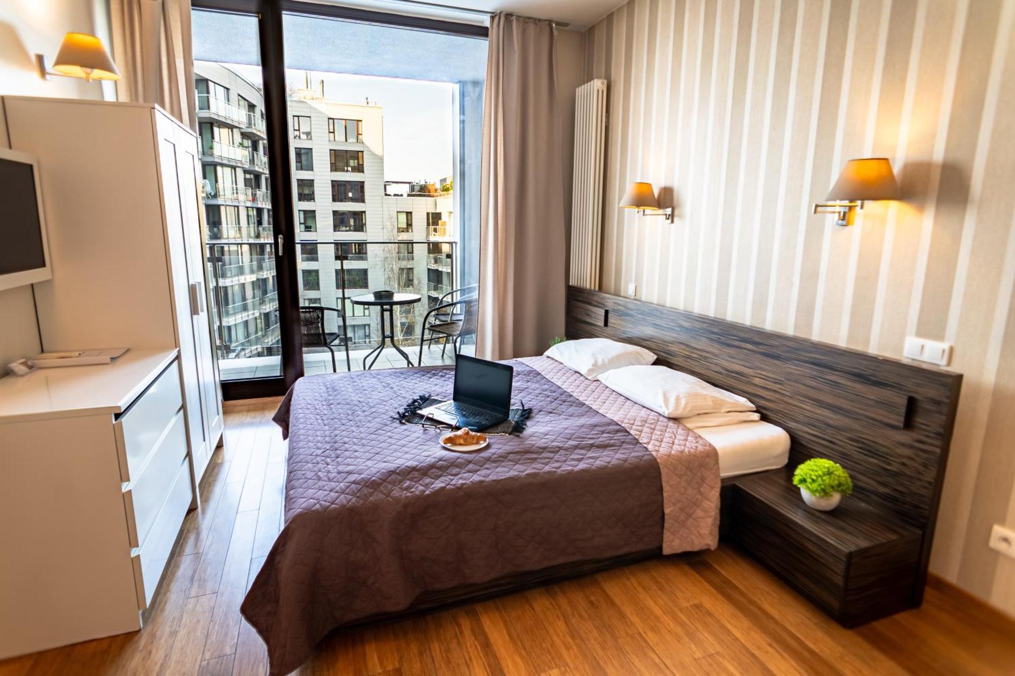 Triton Apartments Warschau Buitenkant foto
