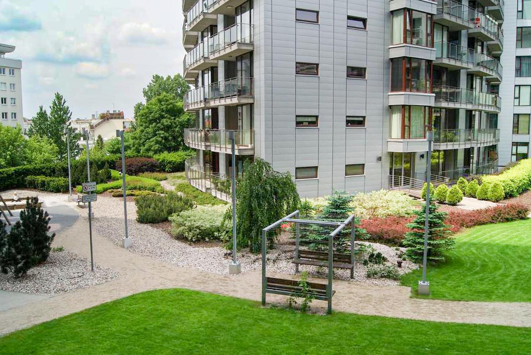 Triton Apartments Warschau Buitenkant foto
